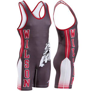 Singlet de Lucha Libre para Hombre, Personalizado por Sublimación, sin Tirantes, con Cierre a Presión, Spandex, Poliéster, Ligero, Duradero, Ropa Deportiva de Alto Rendimiento - Product Image 4