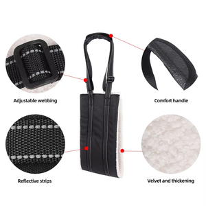 Élingue de chien Portable pour les jambes arrière harnais de soutien élingue de récupération complète du corps élingue de chien Portable pour les jambes postérieures harnais de levage de chien de compagnie - Product Image 2