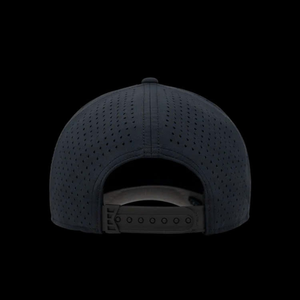 Custom 5 Panel <b>Waterproof</b> Golf <b>Hat</b> <b>for</b> <b>Men</b> with Laser Cut Holes Rubber Patch Logo Rope Detail OEM ODM Style Baseball <b>Hat</b> - Product Image 4