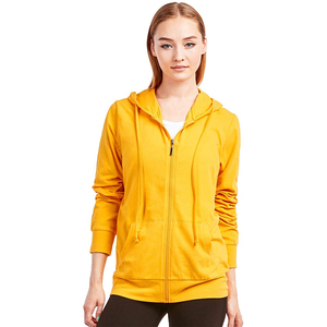 Meilleures ventes Sweat à capuche zippé Sweat à capuche uni pour femmes Sweats à capuche d'hiver surdimensionnés/ajustés - Product Image 1