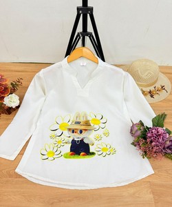 DERNIÈRE RAYON COLLER + IMPRIMÉ NUMÉRIQUE TOP VÊTEMENT DÉCONTRACTÉ PRIX DE GROS VÊTEMENT ETHNIQUE - Product Image 2