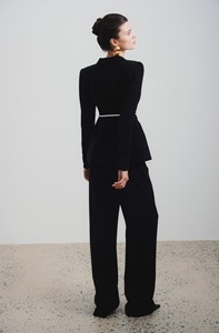 Traje de Luna de alta calidad para mujer, cuello en V, técnicas a medida, traje y chaqueta para ropa - Product Image 6