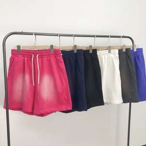 Vêtements Streetwear surdimensionnés vierges délavés à l'acide, vêtements d'été pour hommes, vintage, 350 g/m² - Product Image 1