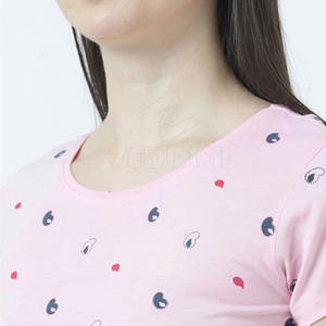 เสื้อยืดผู้หญิงแบบสั่งทำได้สำหรับผู้หญิงเสื้อยืดลำลองสไตล์ล่าสุด - Product Image 4