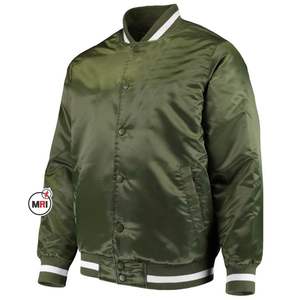 2023 nouvelle veste de bombardier universitaire en satin sur mesure vestes de baseball en satin en gros Master Mason Sublimation Print brodé - Product Image 5