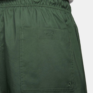 Pantalones Cortos de Nylon Personalizados al por Mayor para Hombre, de Secado Rápido, Cintura Alta con Cordón, Estilo Urbano, Diseño Liso Teñido, Tejido de Punto - Product Image 2