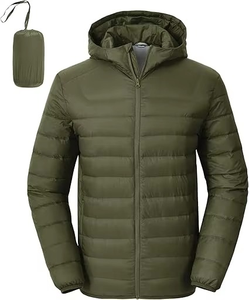 Dernière conception de veste bouffante pour hommes, vestes chaudes, manteau d'hiver matelassé, vêtements d'extérieur décontractés, à la mode, OEM, ODM, veste d'hiver personnalisée - Product Image 1