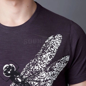 Camisetas vintage de poliéster/algodón para hombre, diseño personalizado, ropa informal con logotipo frontal, venta al por mayor a la moda, venta al por mayor a la moda - Product Image 6