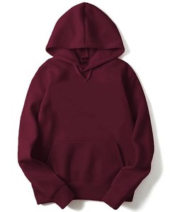 Sudaderas con Capucha de Invierno 100% Algodón para Hombre, Color Personalizado, Mangas Largas, Diseño Sólido, Transpirables, Ecológicas, al por Mayor - Product Image 2