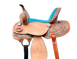 Silla de Montar Inglesa de Cuero de Alta Calidad para Carreras de Caballos, Suministro Directo de Fábrica, Logotipo Personalizado, Opciones de Tamaño en Madera/Plástico - Product Image 2