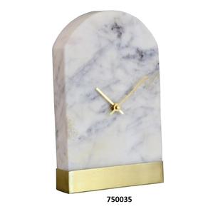 Horloge en métal noir petit cadran blanc facile à lire chiffre noir intérieur élégant Style chic bureau salon cuisine chambre chambre à coucher - Product Image 5