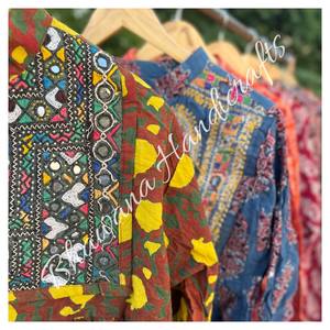 Vestido Banjara Kurtis, vestido bordado a mano tribal étnico, vestido bohemio tradicional Afgani - Product Image 4