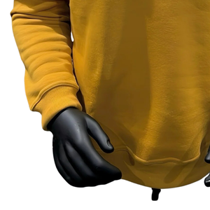 Felpa in oro alfa anno manica personalizzata stile greco ciniglia ricamo confraternita abbigliamento all'ingrosso girocollo Design - Product Image 6