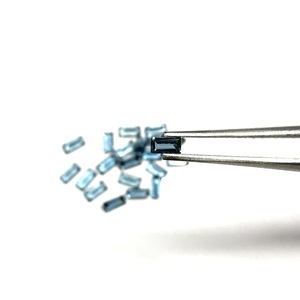 AAA 2x4mm Baguette Topaze Bleue Naturelle Pierres Précieuses En Vrac À Facettes Prix De Gros AAA Londres Topaze Bleue Pierre pour La Fabrication De Bijoux - Product Image 6