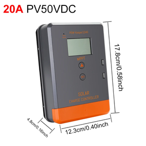 PowMr En Stock 20A/30A/40A Controlador <span class=keywords><strong>de</strong></span> cargador solar 99% Eficiente MPPT Controlador <span class=keywords><strong>de</strong></span> carga solar Carga <span class=keywords><strong>12V</strong></span> 24V batería - Product Image 3