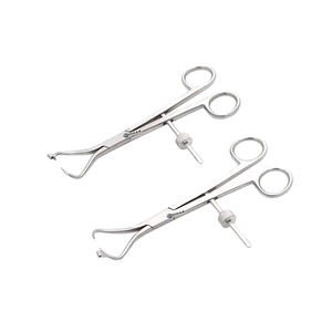 Fórceps veterinarios alemanes de acero inoxidable, cirugía ósea veterinaria ortopédica, reducción de retención ósea, hemostáticos y portaagujas - Product Image 2