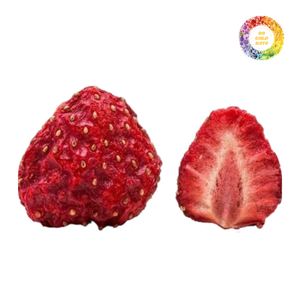 Crunchies de fresa seca Fruta liofilizada Thins Crispy Berry Chips Snack Bites para el desayuno escolar o la hora del café - Product Image 5