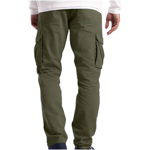 Pantalons pour hommes lavés, vente flash, pantalons cargo pour hommes, vêtements de travail industriels, pantalons cargo de sécurité, 6 poches, pantalons complets, streetwear, nouveau style - Product Image 5
