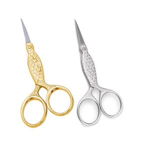 Ciseaux à cuticules pour broderie et couture d'ongles avec un beau design en forme de poisson, ciseaux à cuticules en acier inoxydable, outils de manucure - Product Image 1