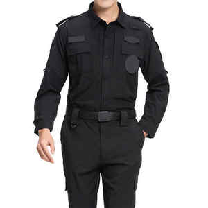 Ensemble Uniforme d'Agent de Sécurité Deux Pièces pour Travail en Extérieur Coupe Personnalisée Matériau Durable Tissu Respirant Fournisseur de Vêtements - Product Image 1