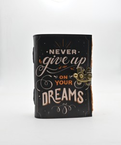 Diario de cuero en relieve indio vintage, diario de viaje de tapa dura con borde de cubierta para hombres y mujeres - Product Image 3