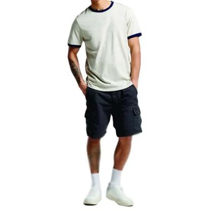 Sonnerie personnalisée 100% coton T-shirt pour hommes impression broderie logo de marque personnalisé conception vêtements pour hommes grande taille sonnerie T-Shirt OEM - Product Image 5