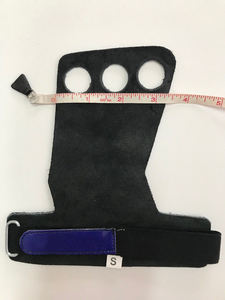 มือครอสฟิตเนสหนังคุณภาพดีที่สุดมือยิมนาสติกหนังยกน้ำหนัก3หลุมจับดีกว่าดึงขึ้น - Product Image 4