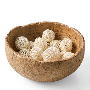 ช่างฝีมือชามไม้สำหรับตกแต่งทำด้วยมือถาดวางตรงกลางแบบชนบทงานธรรมชาติตกแต่งโต๊ะอย่างมีสไตล์เน้นสำหรับตกแต่งบ้านหรือห้องครัว - Product Image 1