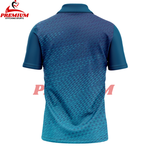 Camiseta Polo Sublimada de Diseño Personalizado, 90% Poliéster, 10% Elastano, Cuello con Botones, Logotipo Impreso, Camiseta de Golf para Hombre - Product Image 6