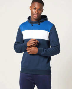Sweat à capuche pour hommes OEM Street Wear pull de couleur unie pour hommes sweats à capuche en coton respirant en polaire à grandes poches de grande taille - Product Image 2
