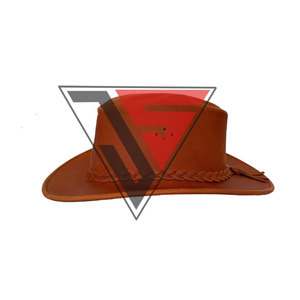 Nuevo sombrero de vaquero de moda al por mayor, sombreros de vaquero de cuero personalizados, sombrero elegante de Material de alta calidad con logotipo y Color personalizados - Product Image 3