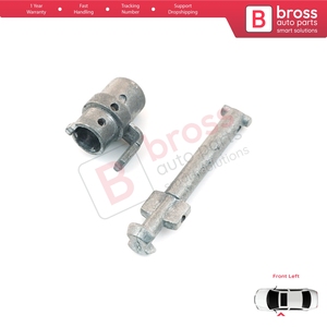 Kit de réparation de cylindre de serrure de porte avant gauche BDP507 44,8 mm pour W124 S124 C124 A124 1247600177 - Product Image 3