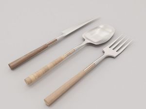 Juego de cubiertos de acero inoxidable ecológico de primera calidad, utensilios de cubiertos con acabado de espejo, aptos para lavavajillas y a granel - Product Image 2