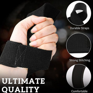 สายรัดข้อมือนีโอพรีนยกน้ำหนักและสายรัดออกกำลังกายยิมฟิตเนสออกแบบโลโก้ได้ตามต้องการ - Product Image 3