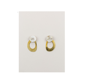 Boucle d'oreille crochet naturel en corne de buffle Nouveau design Ombre Forme personnalisée Boucles d'oreilles ensemble pour filles ensemble de paires de mode et meilleur emballage - Product Image 6