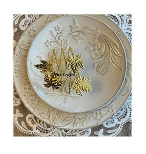 แหวนรองผ้าเช็ดปากอะลูมิเนียมสีทองคุณภาพเยี่ยมสำหรับงานแต่งงานและโต๊ะอาหาร - Product Image 5