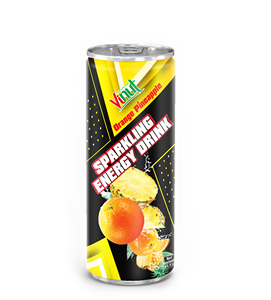 Marque privée OEM - 330ml d'ananas orange mélange boisson gazeuse exotique-usine de boissons-échantillon gratuit-boisson énergisante fournie - Product Image 1