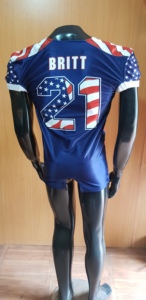 2026 32 equipos uniforme de fútbol americano Reversible sublimación bandera Jersey pantalón calcetines nombre Logo número chaquetas sudaderas con capucha pantalón - Product Image 3