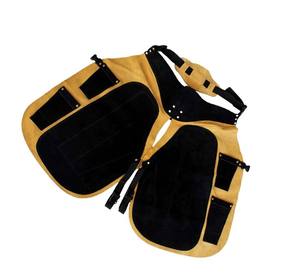 Cómodo Farrier Chaps Delantal de cuero de herradura con bolsillos laterales - Product Image 1