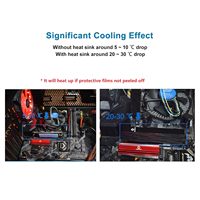 Bande de caoutchouc thermique découpée sur mesure QX (lot de 6) – Étanche, souple, ignifuge, isolation pour l'industrie électronique