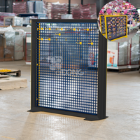 Présentoir de sol en métal maillé moderne et personnalisé pour points de vente (PDV) en magasin de détail - OEM accepté