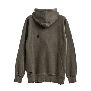 เสื้อมีฮู้ดสำหรับผู้ชายสีพื้นสีล้วนสำหรับใส่กลางแจ้งชุดใส่สบายทันสมัย - Product Image 2