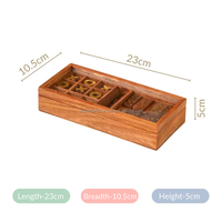 Tic Tac Toe pour enfants et adultes dés en bois Dominos en bois et décor de bureau jeux de famille nuit jeux de société classiques bois rustique