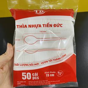 Nouveau style Cuillères en plastique jetables les plus vendues pour restaurant de fête Restauration rapide Fournisseur jetable à emporter Prix bon marché - Product Image 6