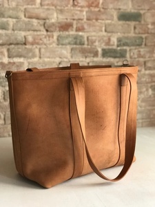 Sac fourre-tout en cuir véritable pour femme vintage 2022 avec deux anses, imperméable et antivol LTB-0071 - Product Image 2
