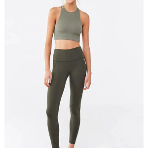 Camiseta sin mangas transpirable para mujer, tela de costilla corta, camiseta sin mangas con cuello cuadrado, Sujetador deportivo para correr, Fitness, talla de EE. UU., camiseta sin mangas para mujer - Product Image 5