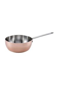 Copper Frying <b>Pan</b> with Elegant Handle Eco-Friendly Gas <b>Cooker</b> Compatible Skillet with Pot Cover for Home Restaurant - Product Image 6