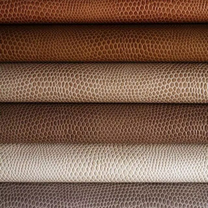 Compre ahora Patrón de acabado de tela de cuero Alta calidad Exportación Tendencias Todo tipo Material de cuero 2024 Venta al por mayor - Product Image 1