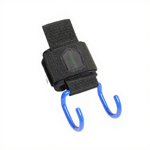 Correas de muñeca de elevación de servicio pesado Correas de elevación de muertos Levantamiento de pesas Ejercicio Gimnasio Levantamiento de pesas Gancho de levantamiento de pesas - Product Image 4