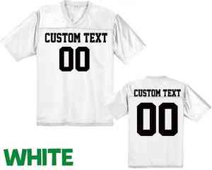 Camiseta de manga corta con cuello en V para hombre y mujer, ropa de calle deportiva Unisex, camisetas para niños, camiseta de fútbol americano - Product Image 1